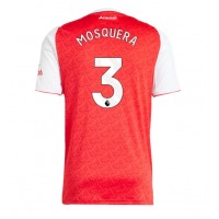 Arsenal Cristhian Mosquera #3 Domáci futbalový dres 2025-26 Krátky Rukáv